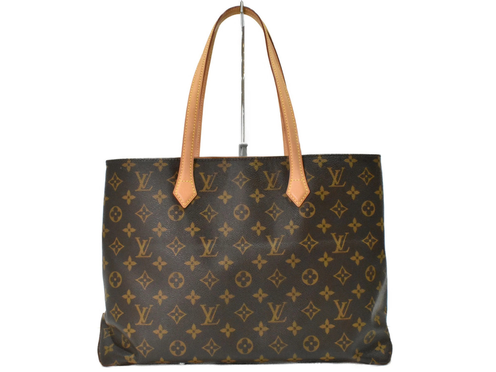 Louis Vuitton Brown Bag Monogram Wilshire Tote Brown